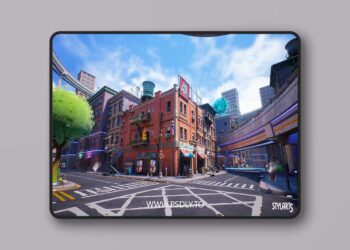 Stylized Sci-Fi Modern City (Stylized Stylised City Scifi Sci-Fi Scifi Scifi) [5.0 – 5.6]