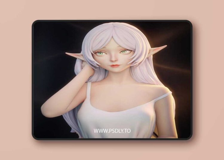 Sylviana sculpt – Frieren – 3D Print Model STL