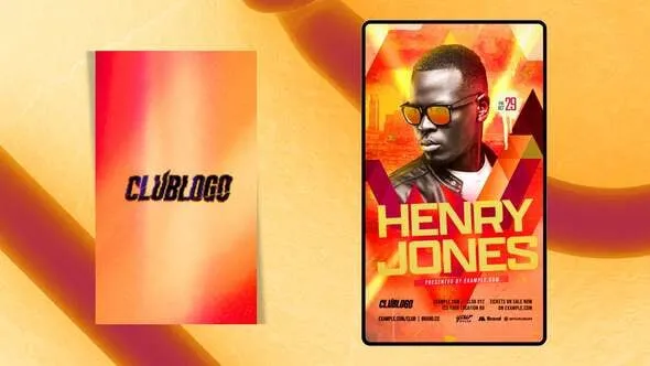 Videohive - Animated Nightclub Flyer Template - 59198292
