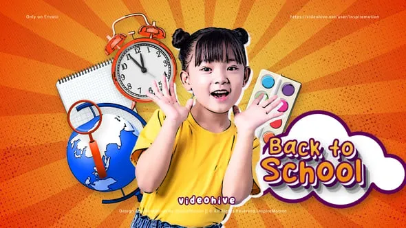 Videohive - Back to School Fun Opener - 59311729