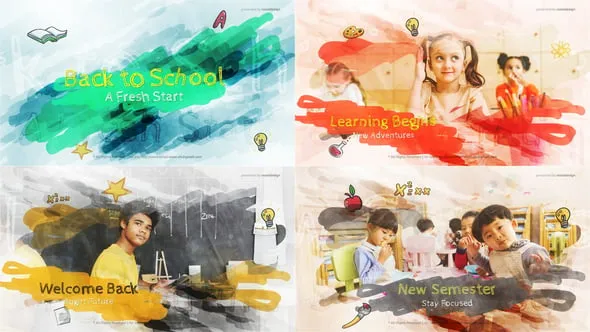 Videohive - Back to School Opener - 59268458