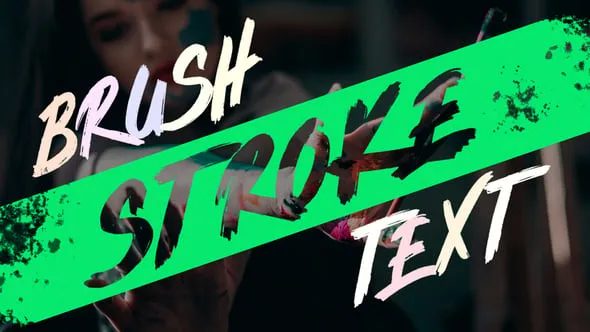 Videohive - Brush Text Animator - 59388925