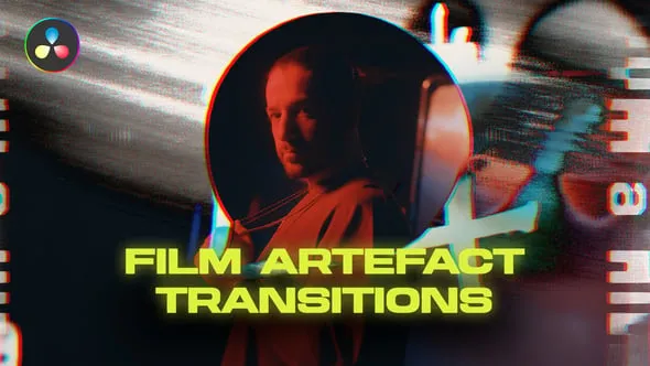 Videohive - Film Artefact Transitions - 58859937