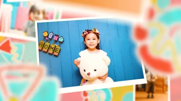 Videohive - Kids Colorful Photo Slideshow - 59241643