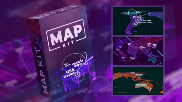 Videohive - Map Kit - 29389113