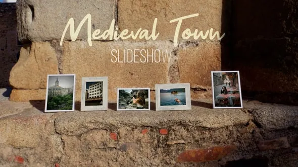 Videohive - Medieval Town Slideshow - 59358665