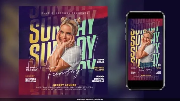 Videohive - Night Club Flyer v20 - 59343949