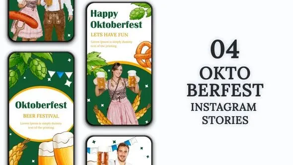 Videohive - Oktoberfest Instagram Stories - 59160881