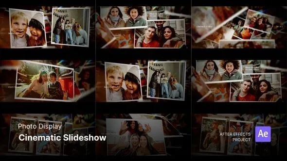 Videohive - Photo Display - Cinematic Slideshow After Effects Project Files - 59074824