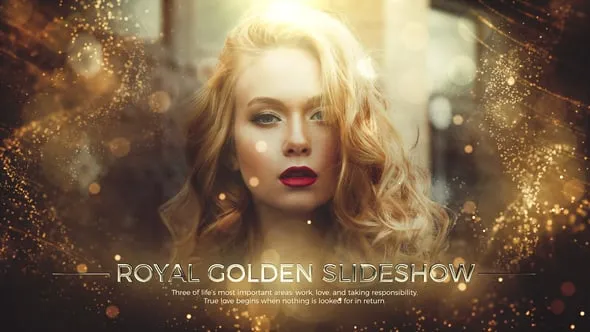 Videohive - Royal Golden Slideshow - 28995729