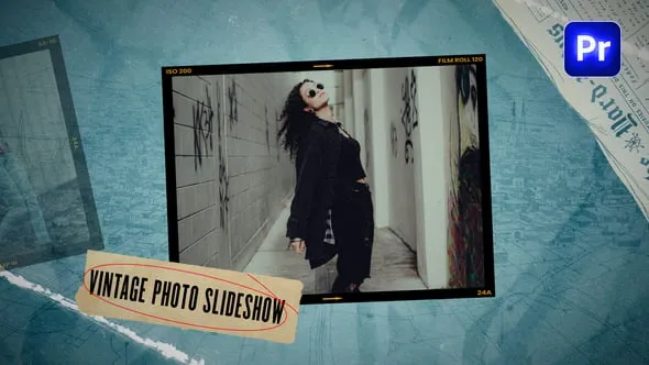 Videohive - Vintage Photo Slideshow - 59373259