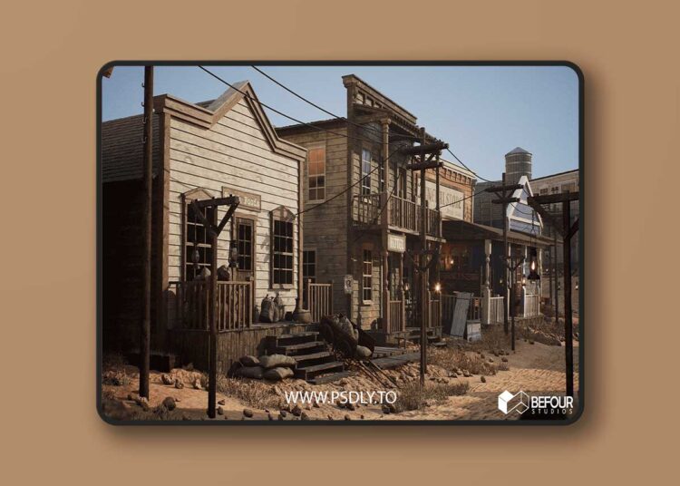 Western Desert Town w/ Construction Tool (5.0 – 5.6)