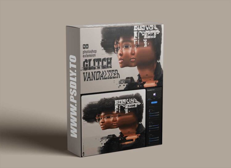 Aescripts - Glitch Vandalizer Photoshop Extension v1.2