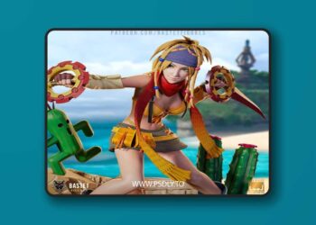 Bastet Figures – Final Fantasy – Rikku – 3D Print Model STL