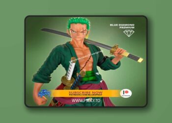 BlueSpray – One Piece – Zoro Roronoa – 3D Print Model