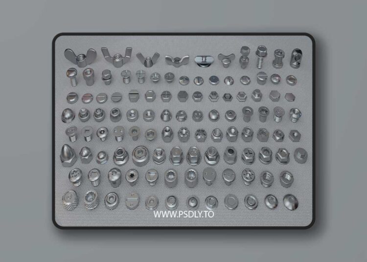 Bolts Collection - 108 pieces