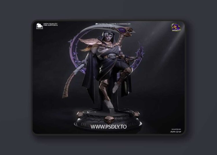 Bulkamancer Sculpts – Thanatos – Hades – 3D Print Model STL