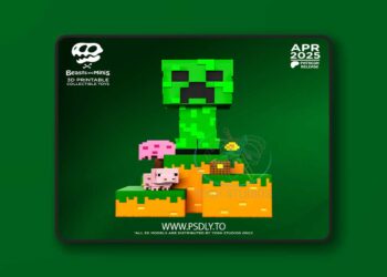 Creeper Mini – Beasts and Minis – 3D Print Model STL