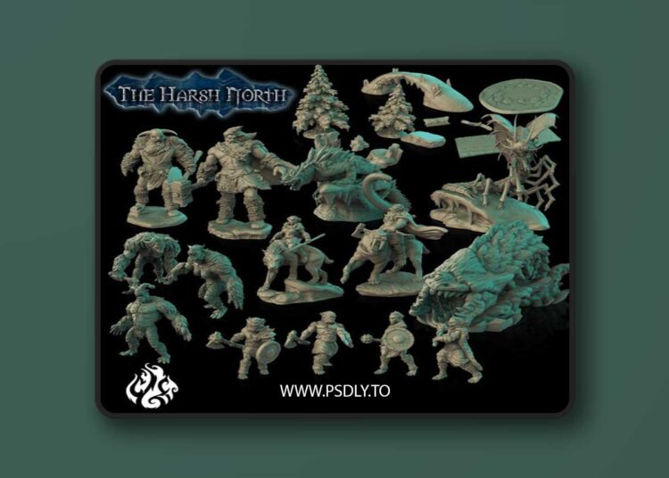 Crippled God Foundry – The Harsh North – 3D Print Model