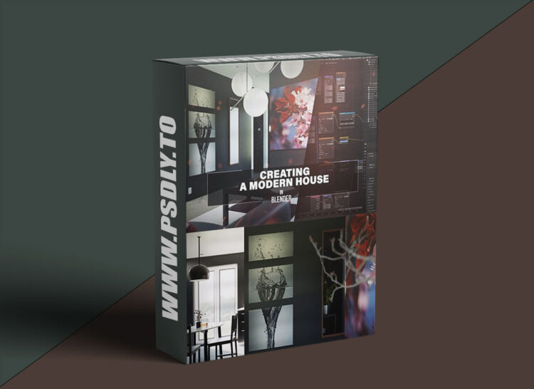 Eldamar Studio - Creating a Modern House In Blender Course