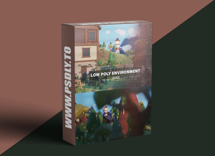 Eldamar Studio - Low Poly Environment Scene Blender Course