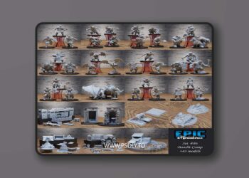 Epic Miniatures – Bandit Camp – 3D Print Model