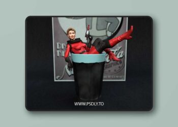 Exclusive – Fallout girl nuka kola – 3D Print Model STL