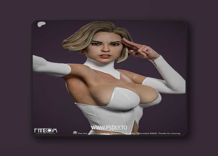Fandom Collectibles – Emma Frost – 3D Print Model