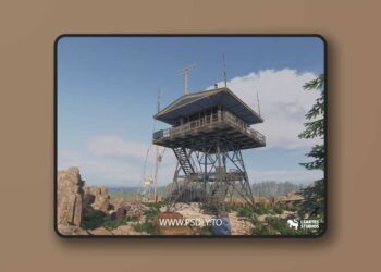 Fire Watch Tower Environment (Nature , Mountains , Landscape) v1.0