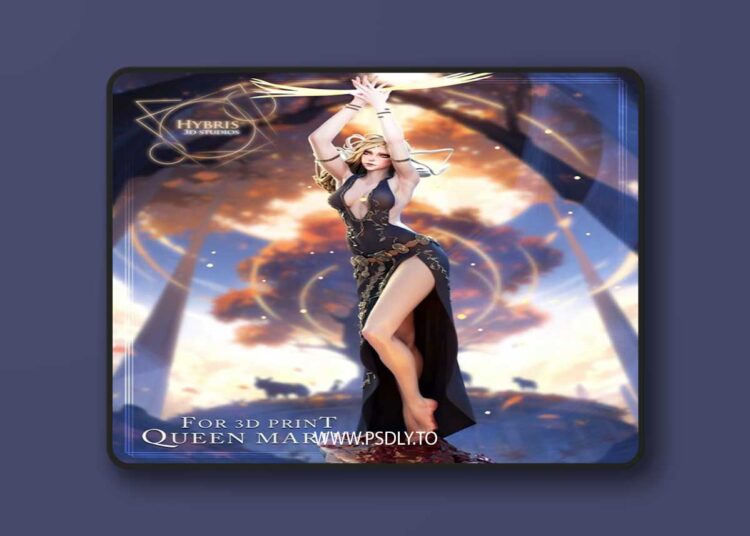 Hybris Studios – Elden Ring Queen Marika – 3D Print Model STL