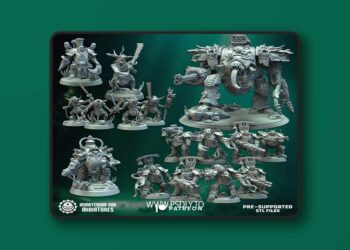 Immaterium God Miniatures – Sons of Decay Vol. VII – 3D Print Model