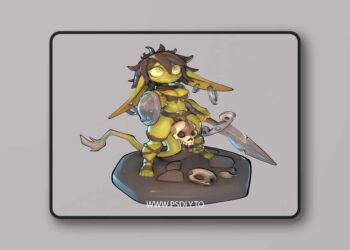 Indefference – Goblin Bandit – 3D Print Model STL