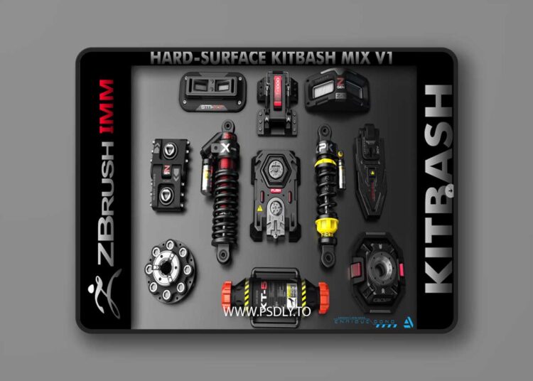 Kitbash Hard-Surface Mix V1