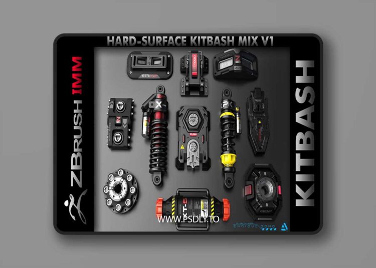 Kitbash Hard-Surface Mix V1