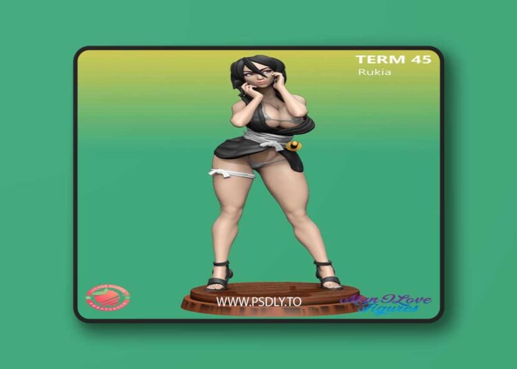 Man I Love Figures (Term45) – Rukia – 3D Print Model STL
