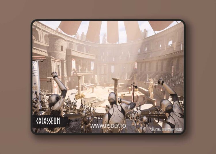 Modular Gladiator Arena (Gladiator Arena, Arena, Colosseum Arena) [5.3 – 5.6]
