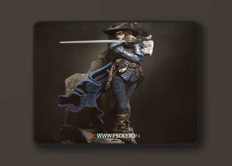Nerikson – Camilla the Duelist – 3D Print Model