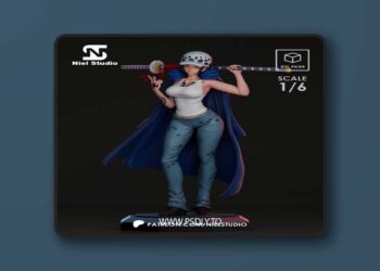 Niel Studio – One Piece – Law Girl – 3D Print Model STL