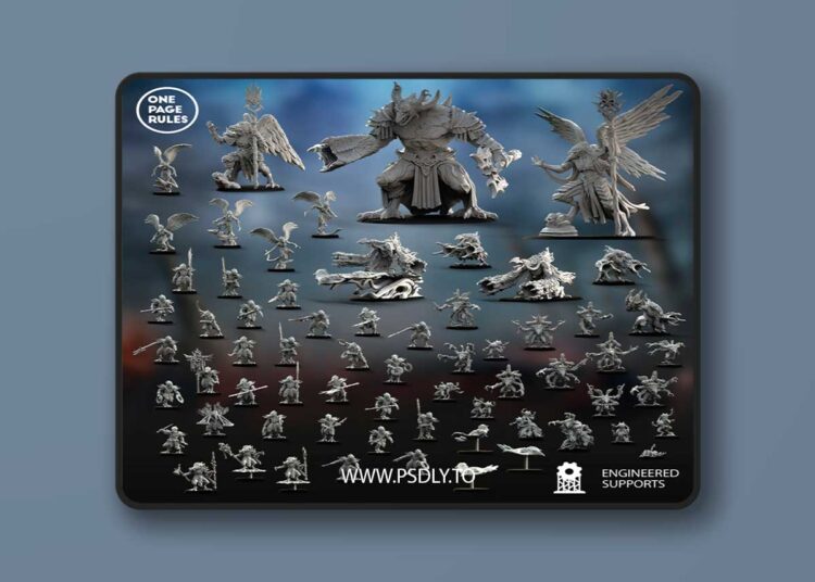 One Page Rules – Change Daemons – Army Bundle – 3D Print Model