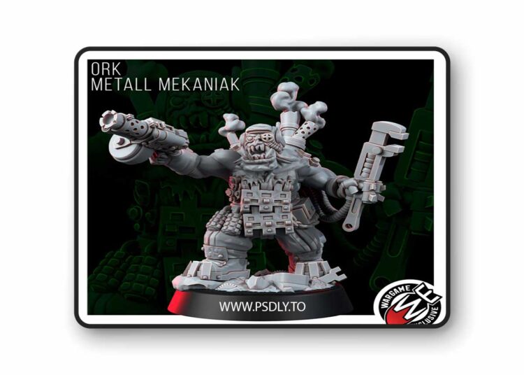 Ork Metall Mekaniak – 3D Print Model