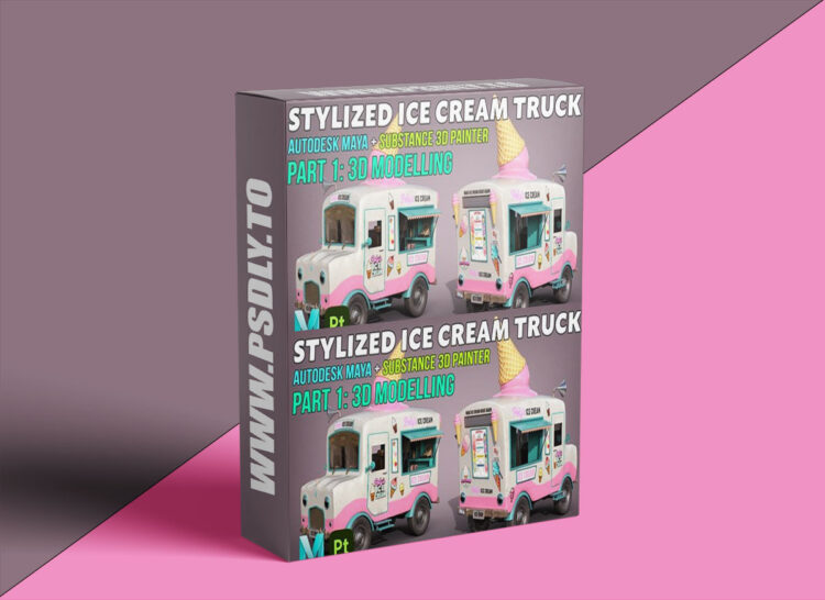 Patreon - Stylized Ice Cream Truck 3D Tutorial
