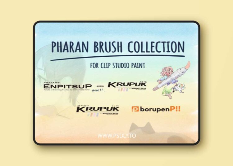 Pharanbrush - Brushes for Clip Studio