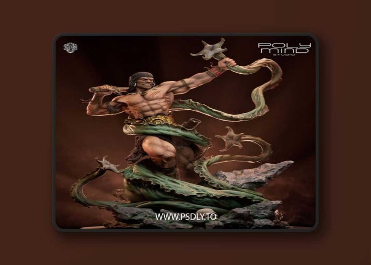 PolyMind Studio – Conan the Barbarian – 3D Print Model