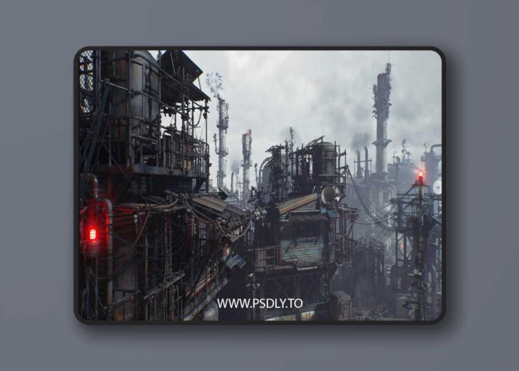 Post Apocalypse Survivor Environment Kitbash set