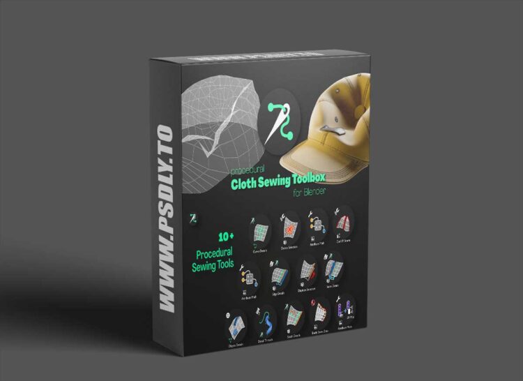 Procedural Cloth Sewing Toolbox v0.35 For Blender