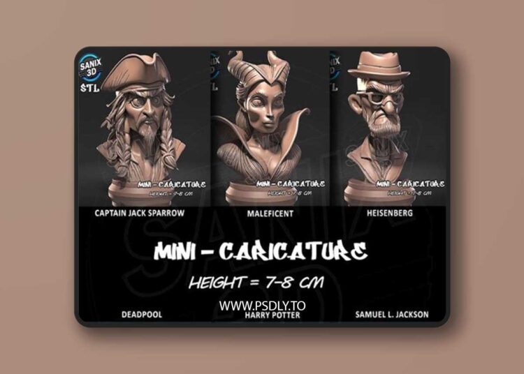 Sanix – Minis August 2025 – 3D Print Model STL