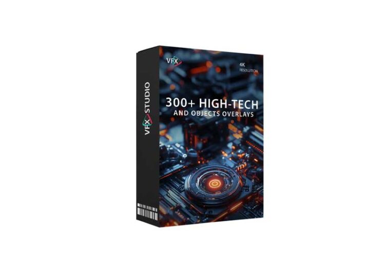 VfxStudio - 300+ High-Tech and Objects Overlays