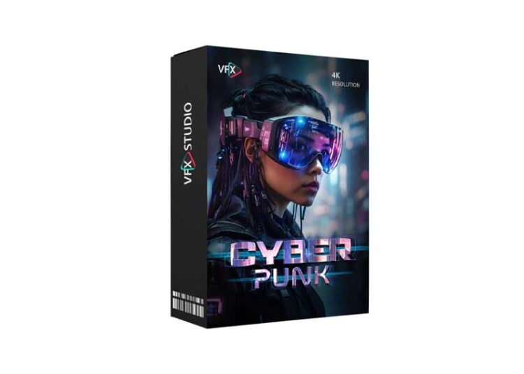 VfxStudio - Cyberpunk: the Future. 4K Video Overlays