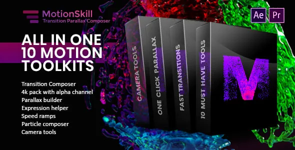 Videohive - All in One - UI Helper, Transition, Parallax, Expression ToolKit V 1.6 23443787