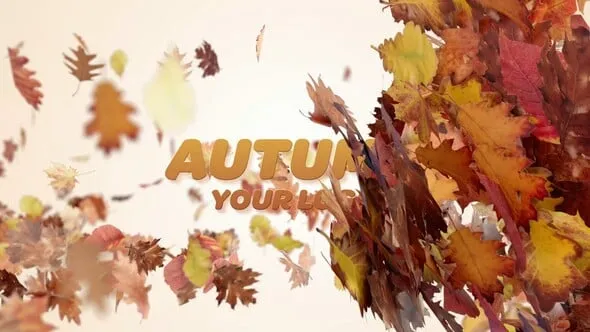 Videohive - Autumn Logo Reveal - 59741374